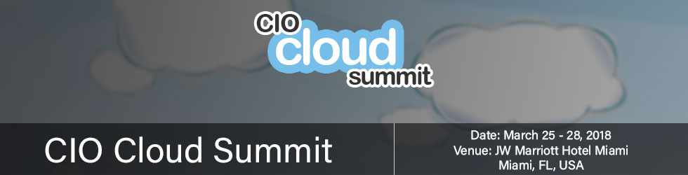 CIO cloud summit 2018